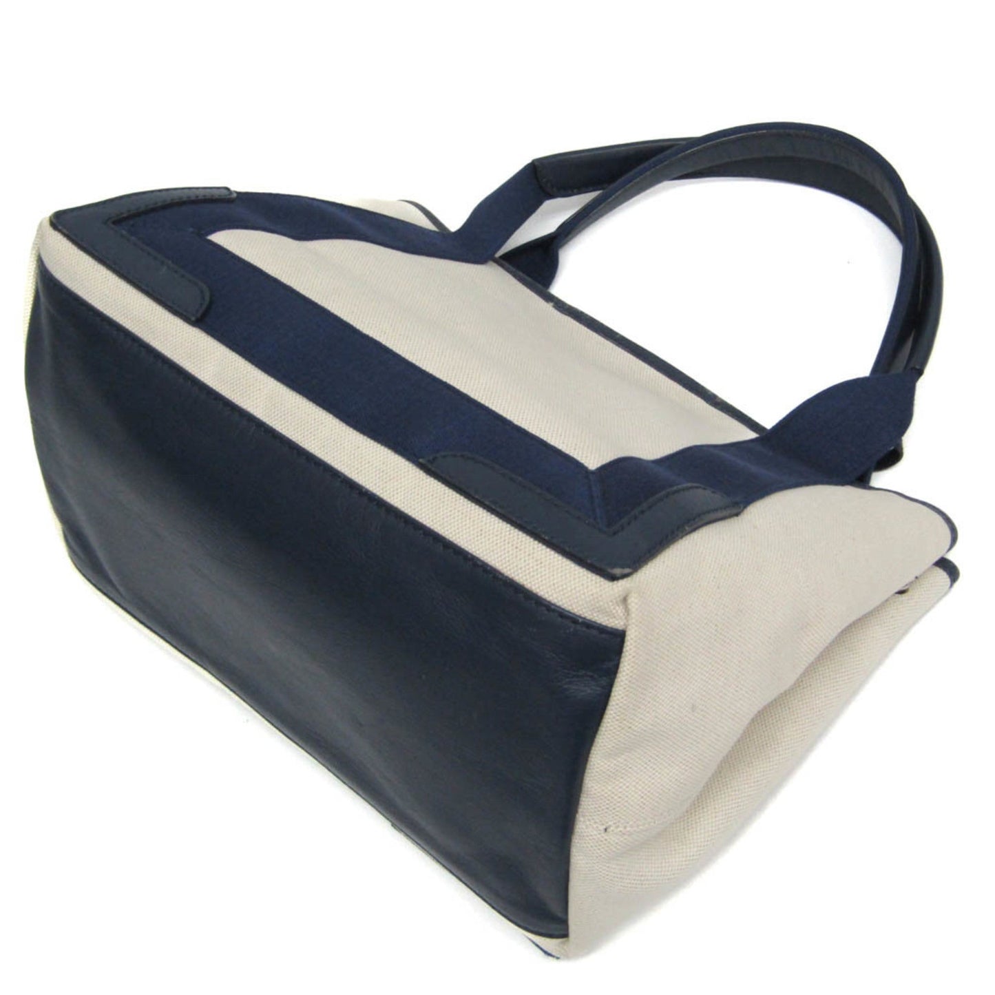 BALENCIAGA Navy Cabas Handbag