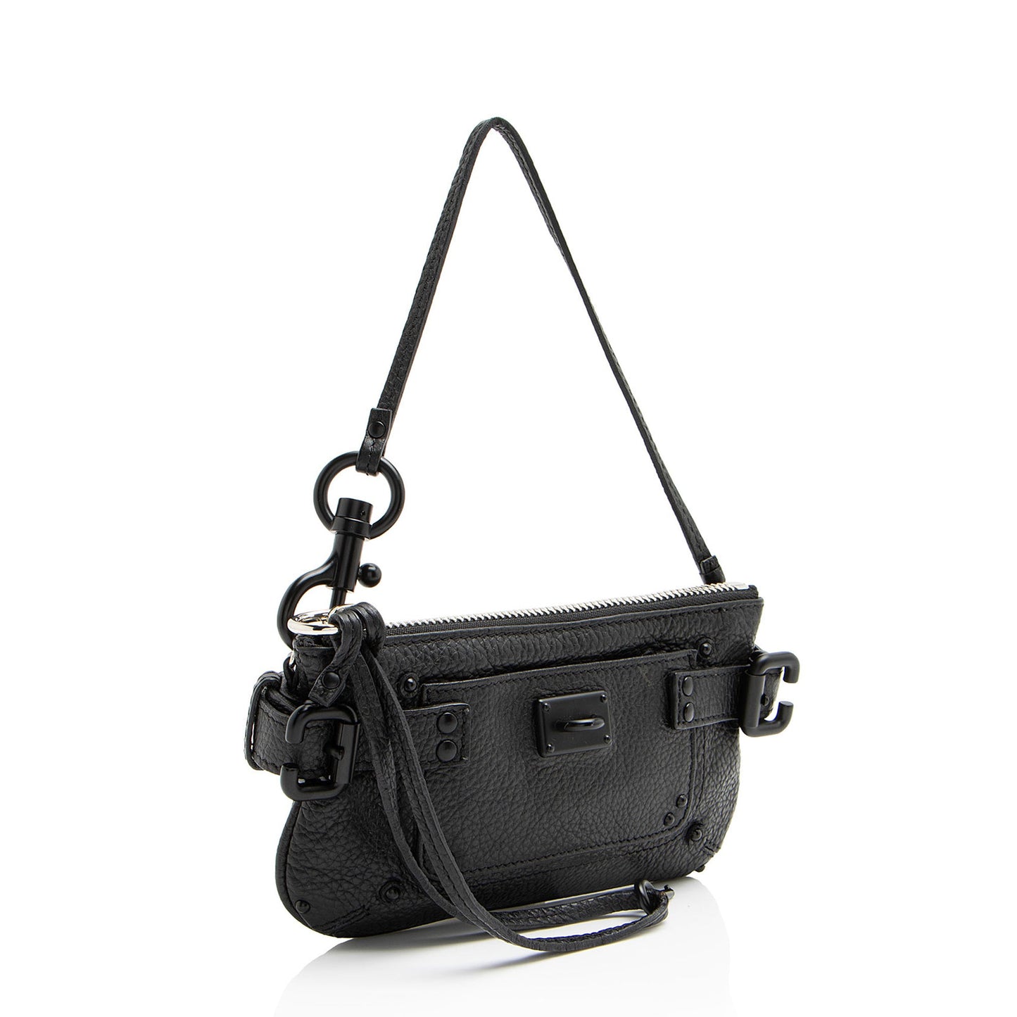 Chloe Leather Paddington Mini Clutch