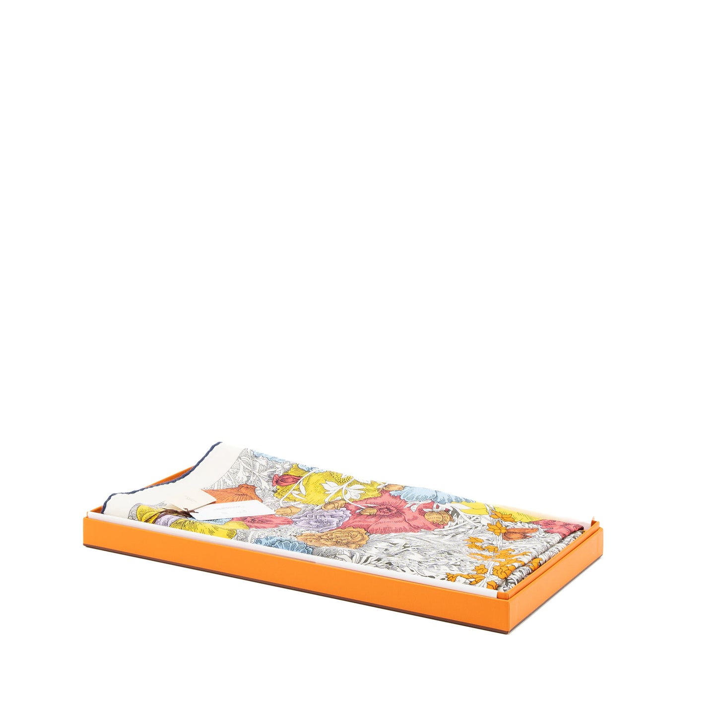 Hermes 140cm Retour A La Nature Cashmere/Silk Shawl/Scarf
