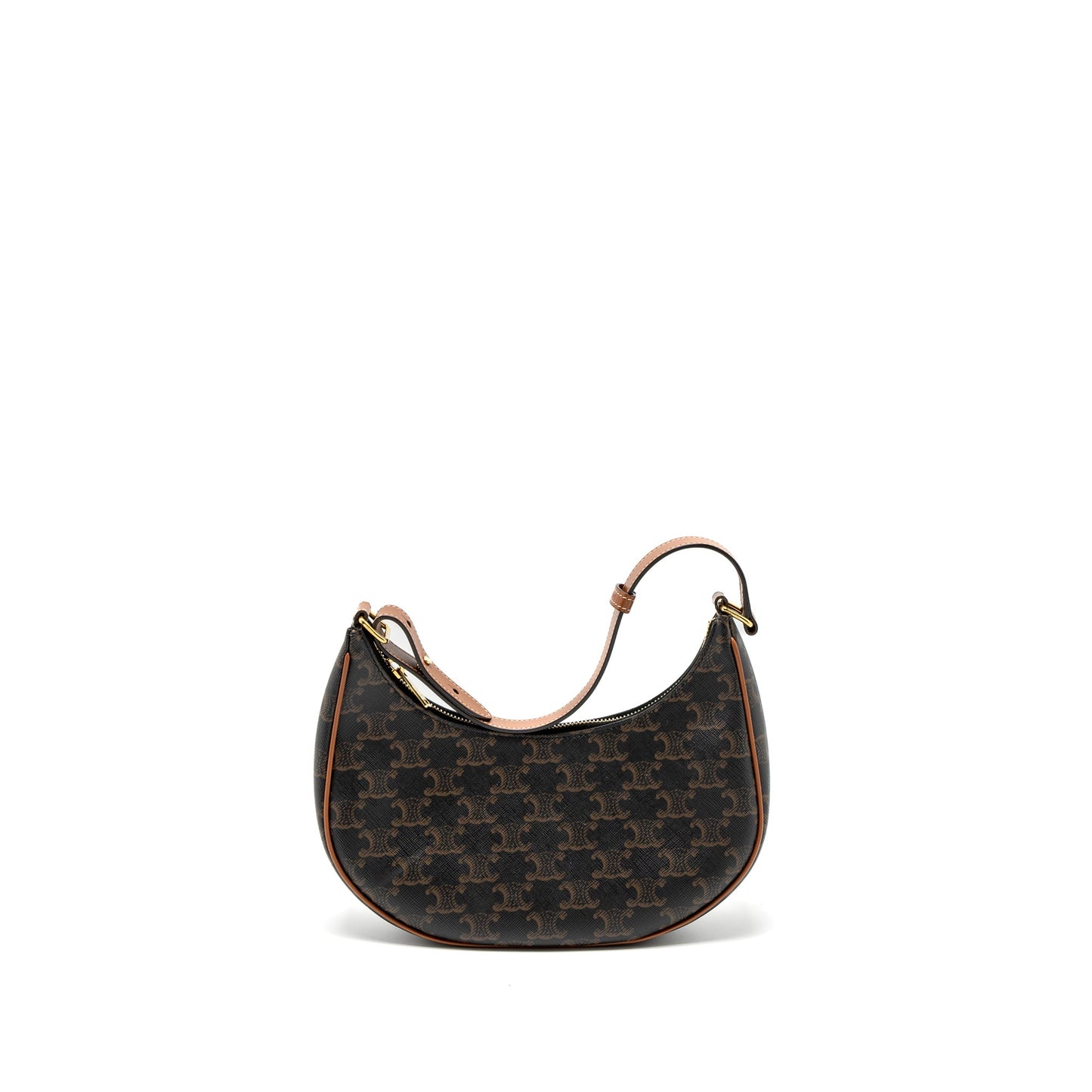 Celine Ava Bag Triomphe Canvas Tan