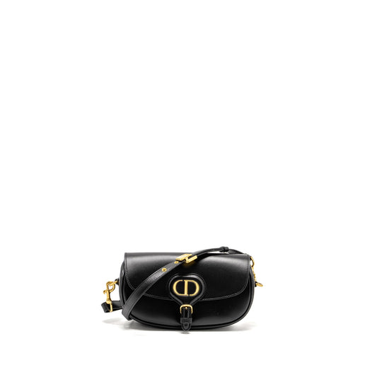 Dior Bobby East-West Bag Box Calfskin Black