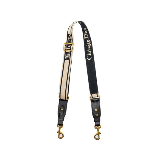 Dior Adjustable Shoulder Strap embroidery Multicolour