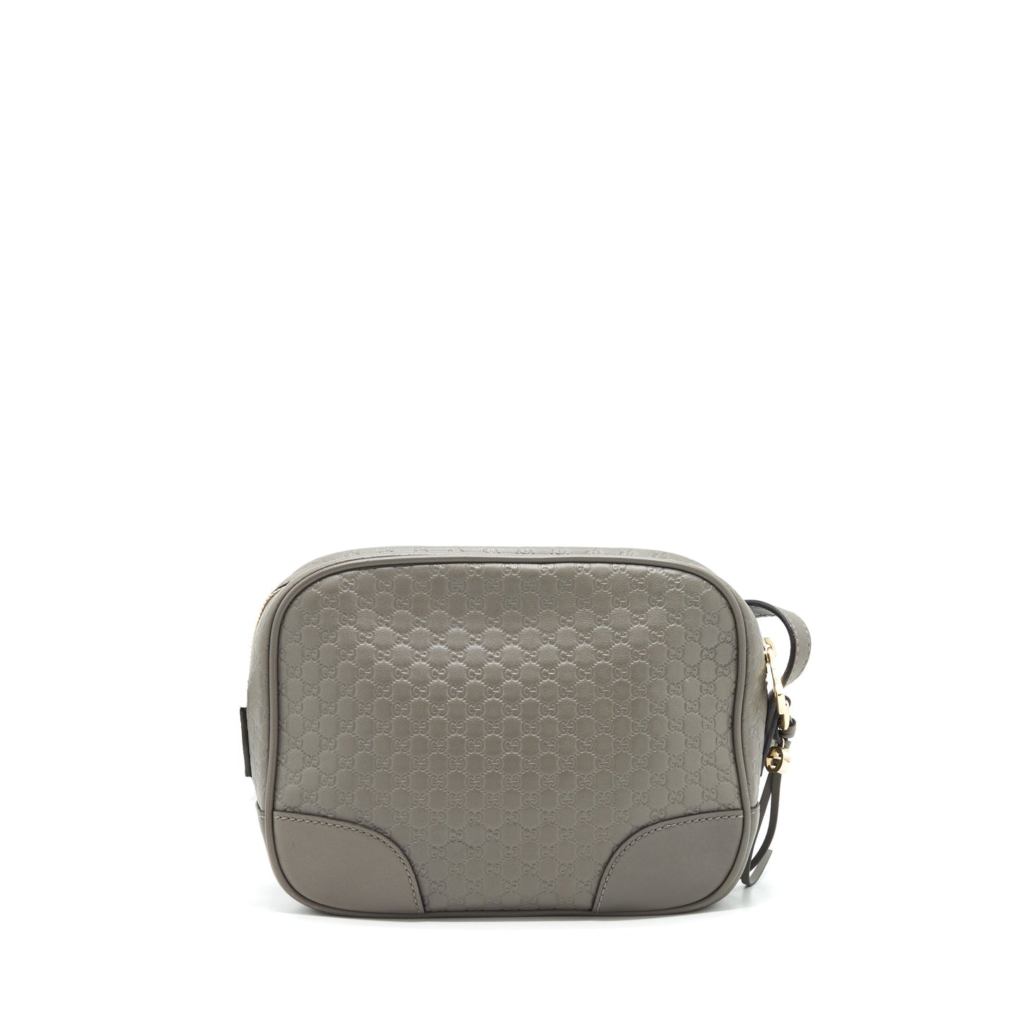 Gucci Guccissima Crossbody Bag Grey LGHW