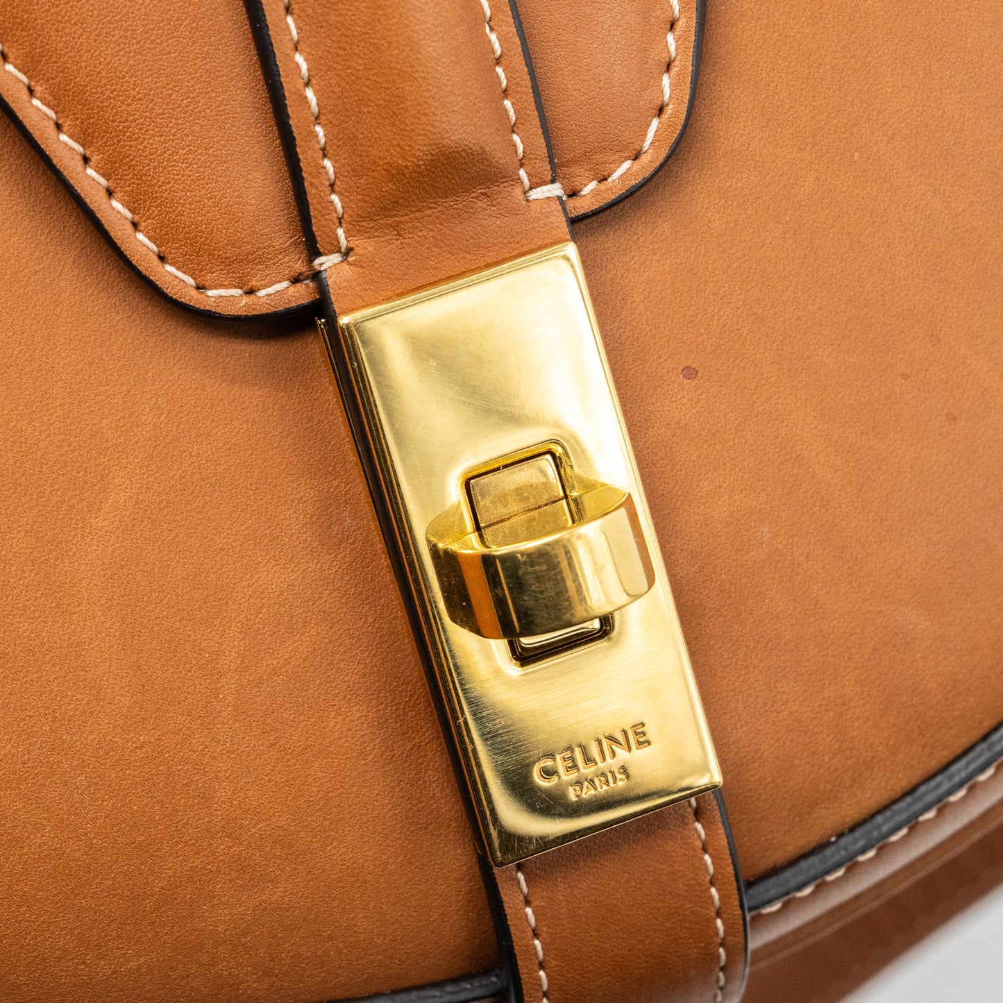 Celine besace bag calfskin brown