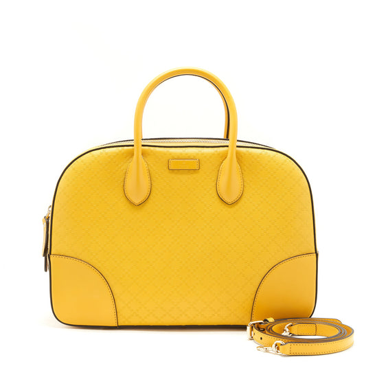 Gucci Large Bowling Bag Yellow