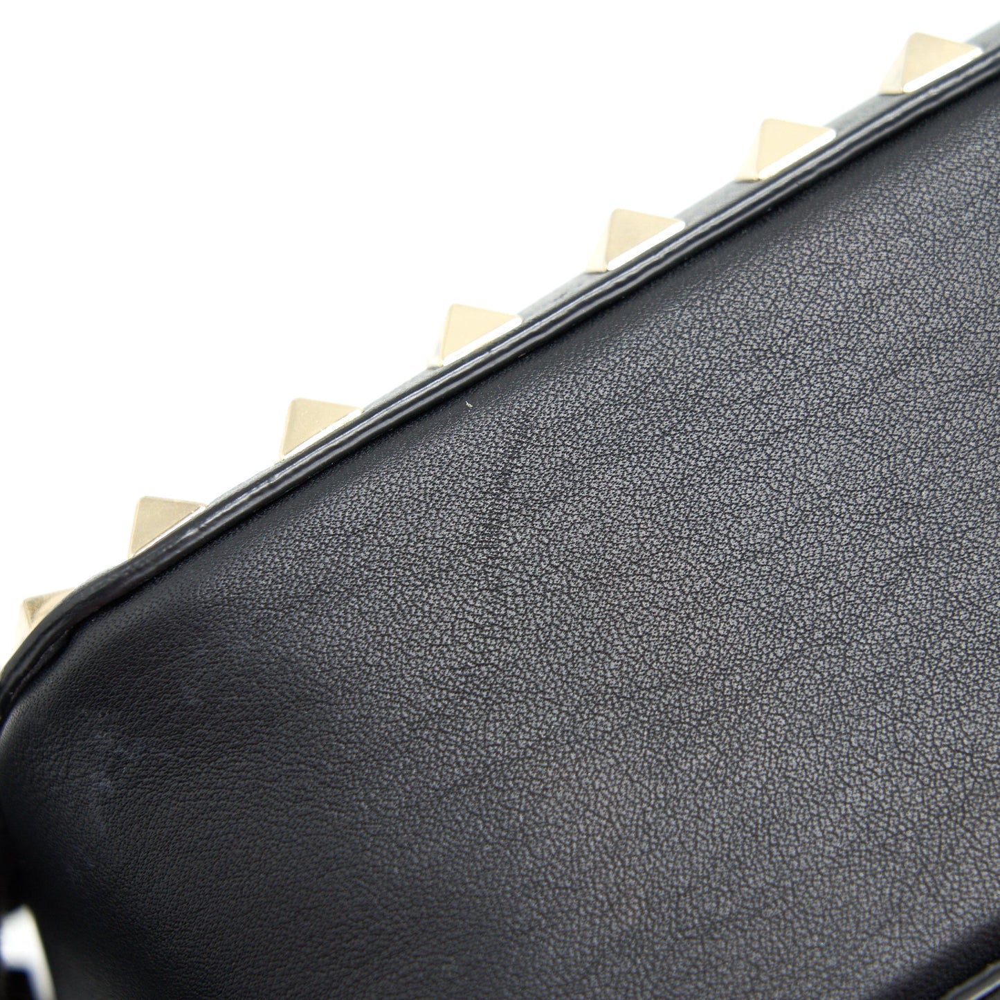 Valentino Rockstud Crossbody Camera Bag Black