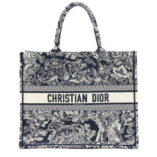 Dior book tote large limited edition