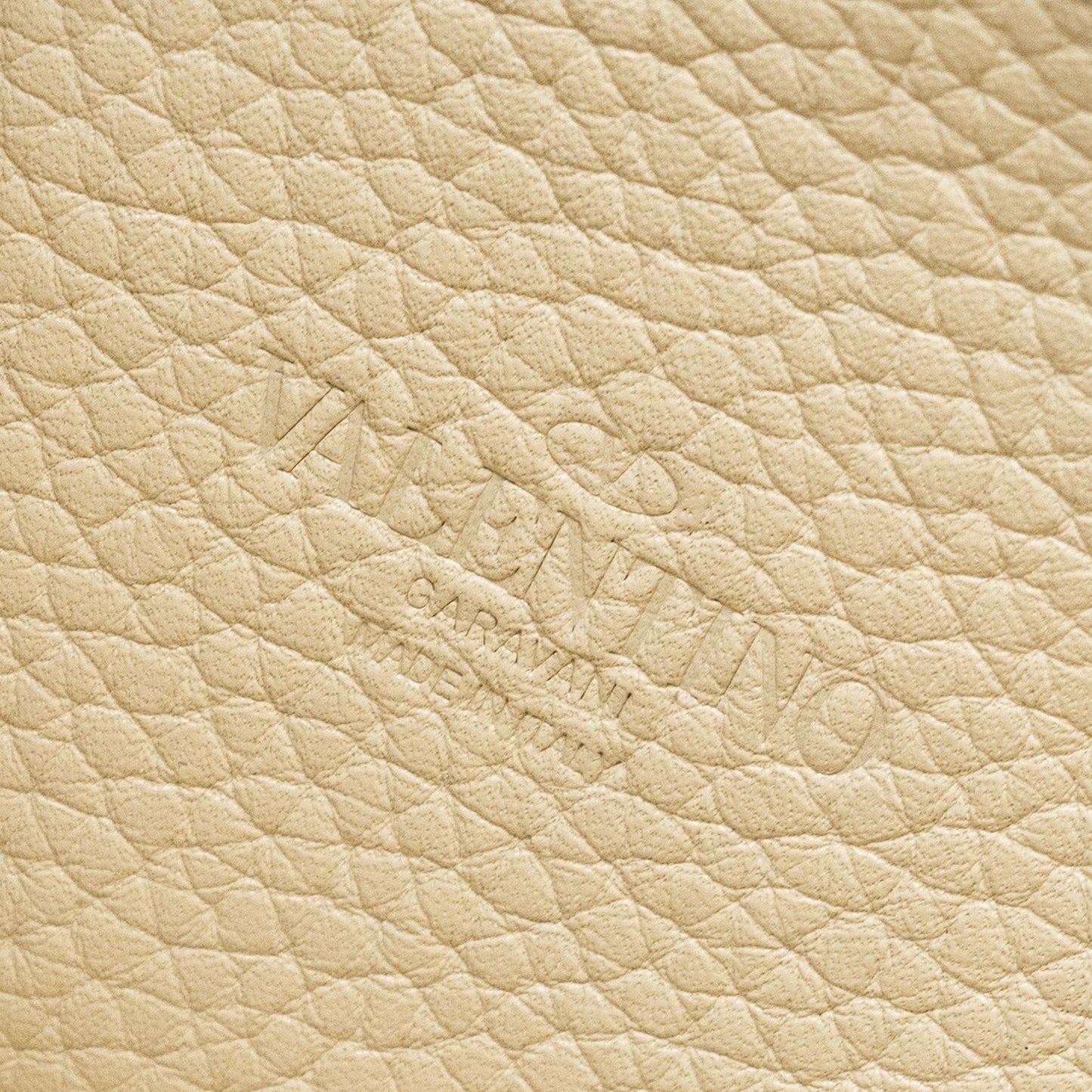 Valentino Small Rockstud Crossbody Bag Grained Calfskin Light Ivory LGHW