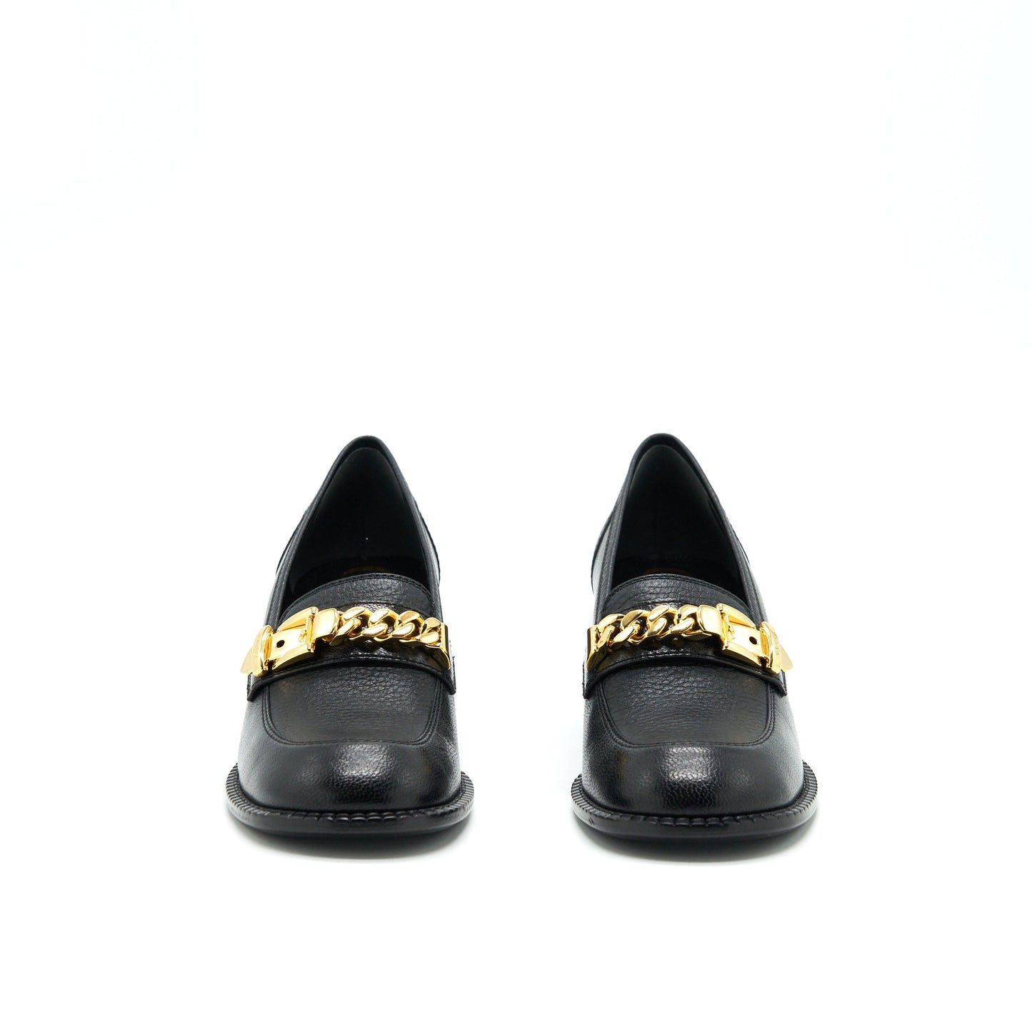 Gucci Sylvia Size36 Mid-Heel Pump Black GHW