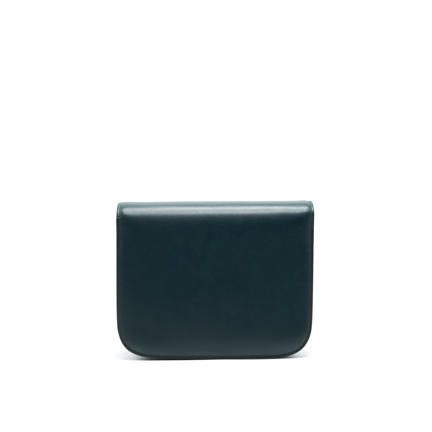 Celine Box Amazon Green calfskin Leather