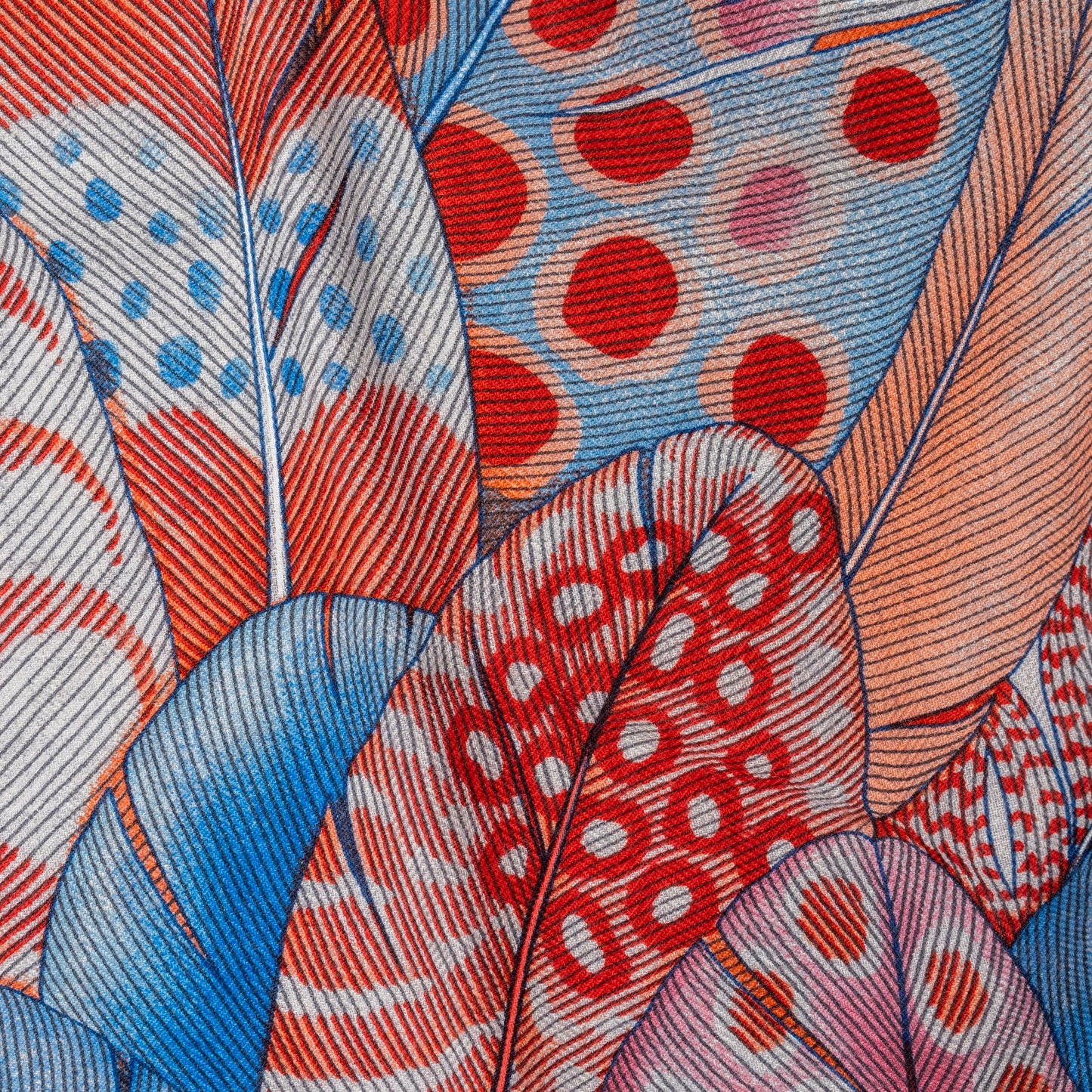 Hermes 140cm Soie Plumes En Fete Scarf Cashmere Chine/mauve/rose