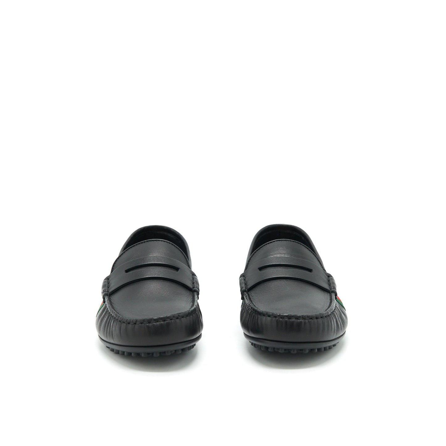 Gucci Size 5 Men’s Leather Loafer Black