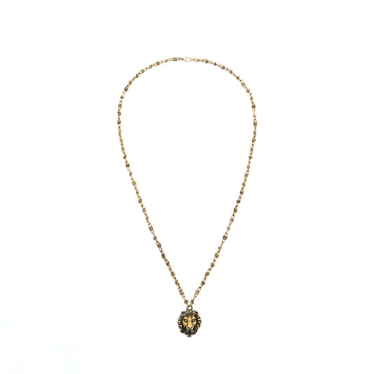 Gucci Lion Long Necklace (large Version)