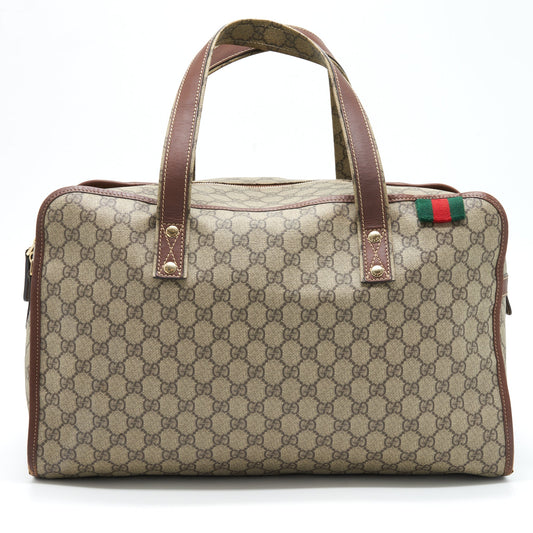 Gucci Tote Bag GG Supreme Beige/Multicolour GHW
