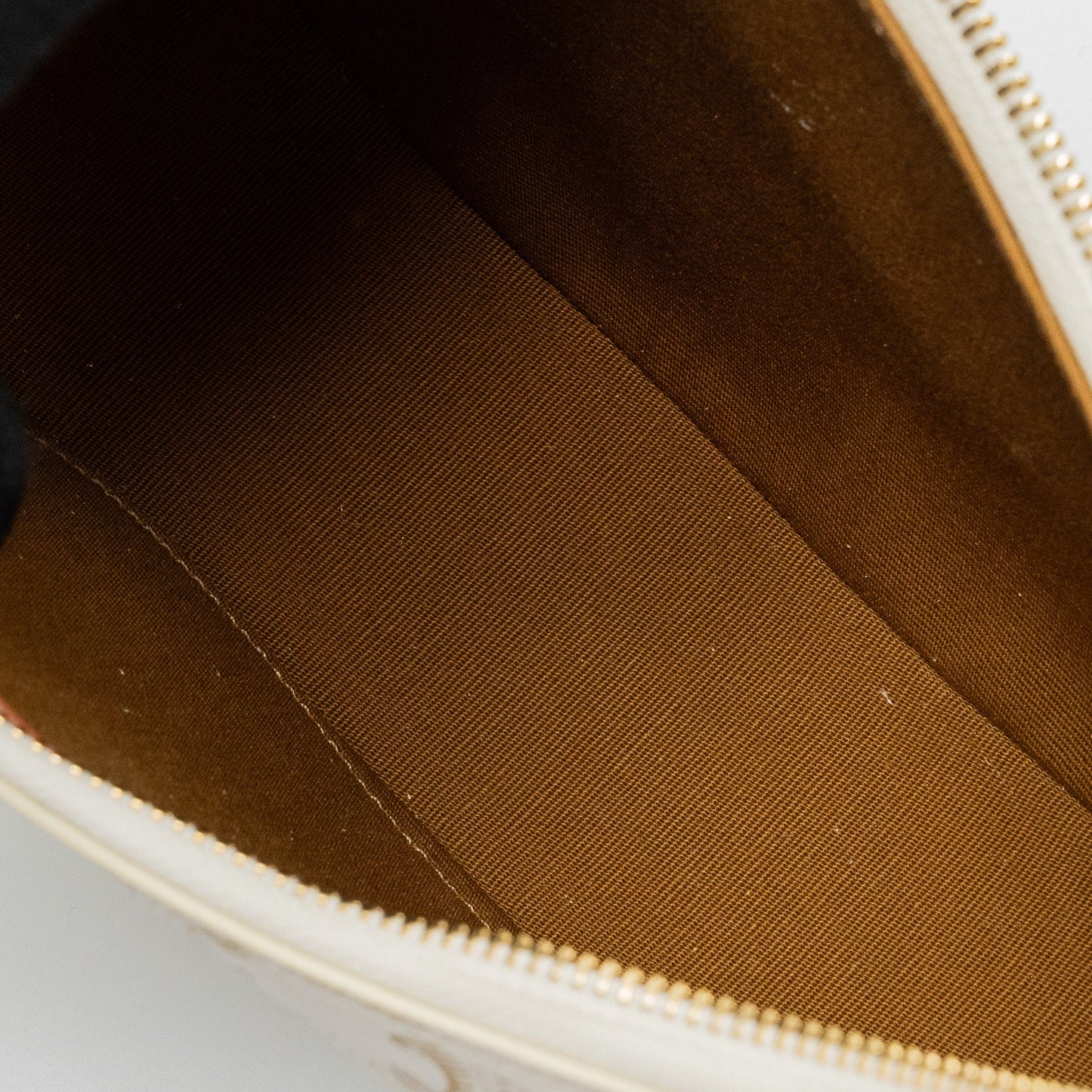 Celine Ava Bag Triomphe Canvas/Calfskin White