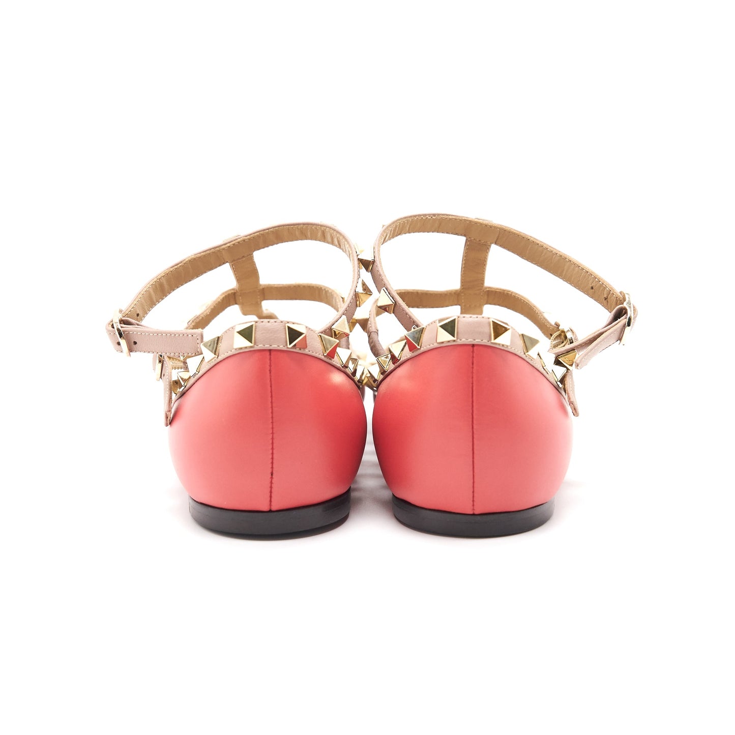 Valentino Garavani Rockstud Caged Ballet Flats size 39.5