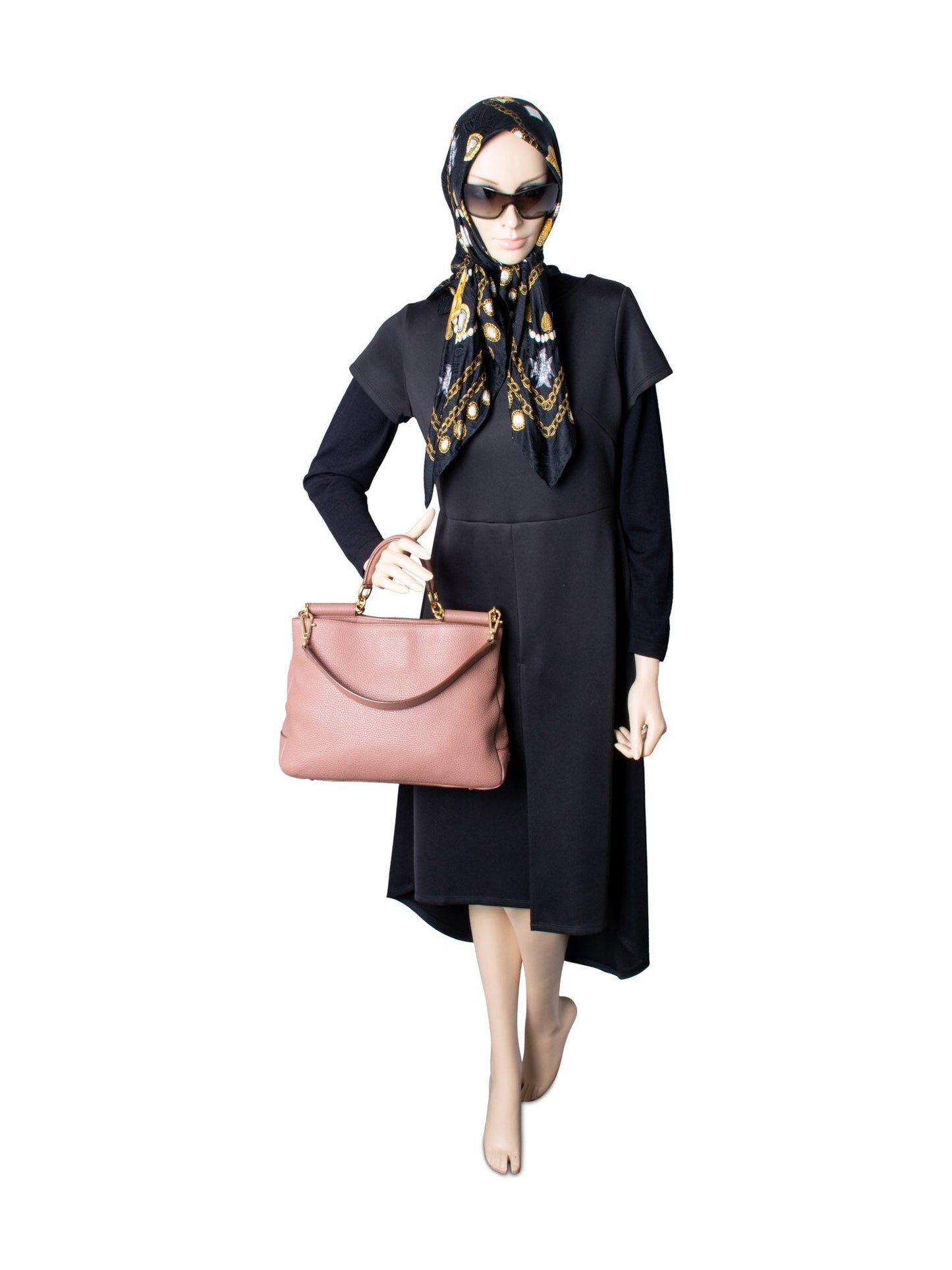 Dolce & Gabbana Leather Miss Sicily Bag Dusty Rose
