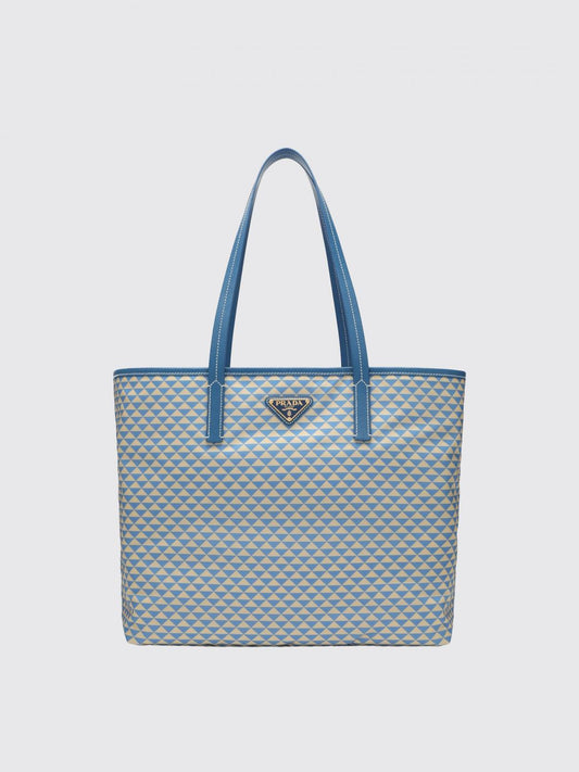 Prada Tote Bag Woman Blue