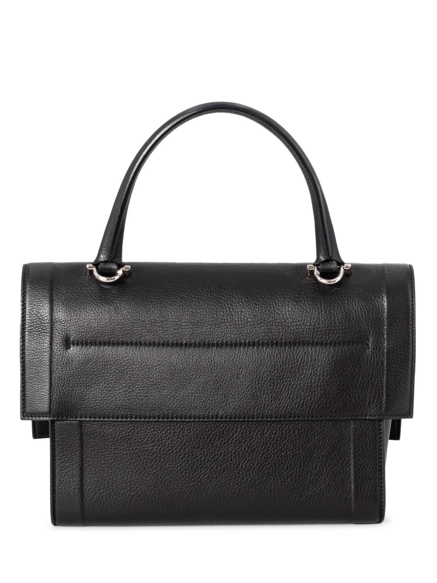 Givenchy Leather Shark Satchel Bag Black