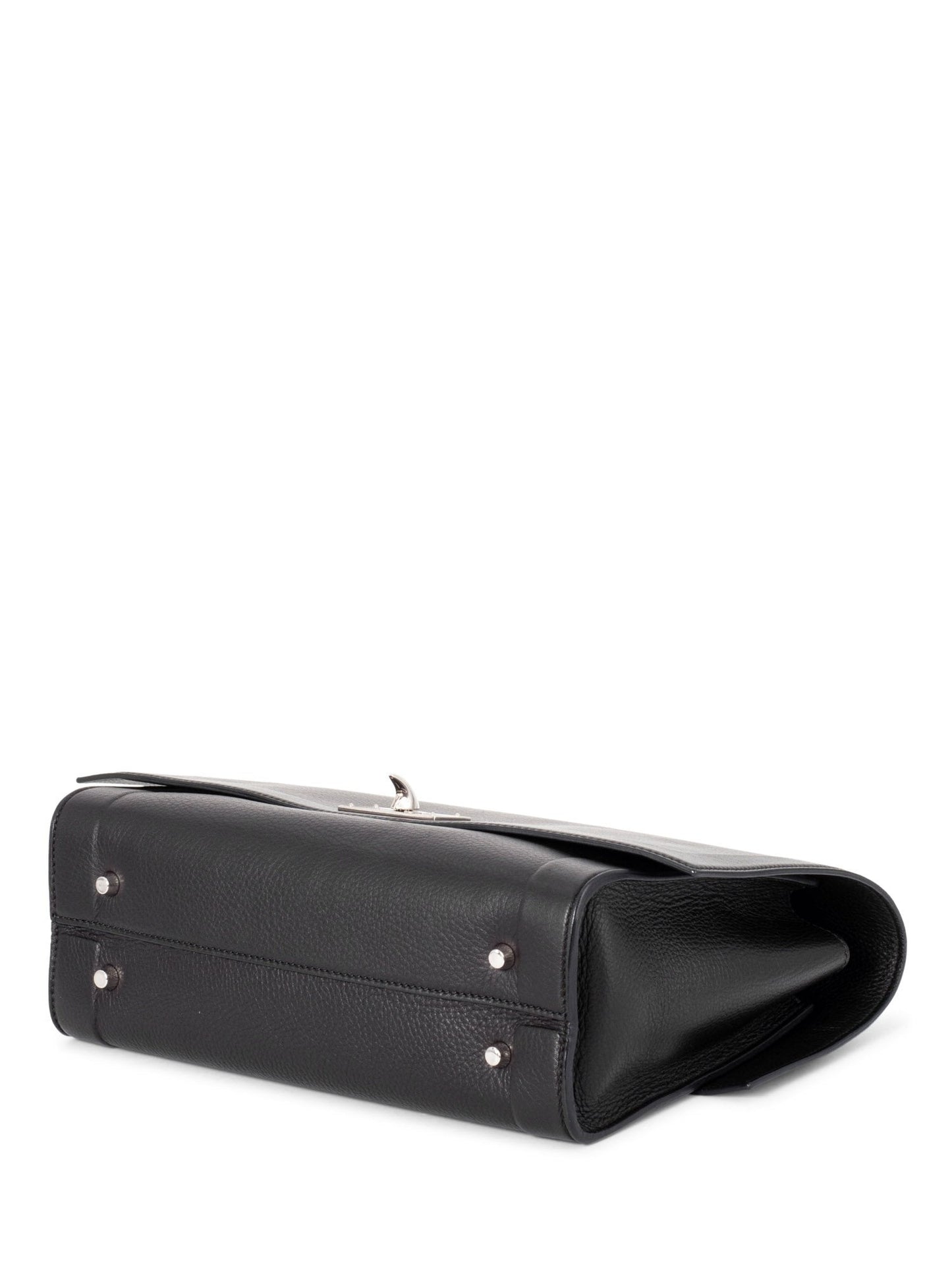 Givenchy Leather Shark Satchel Bag Black