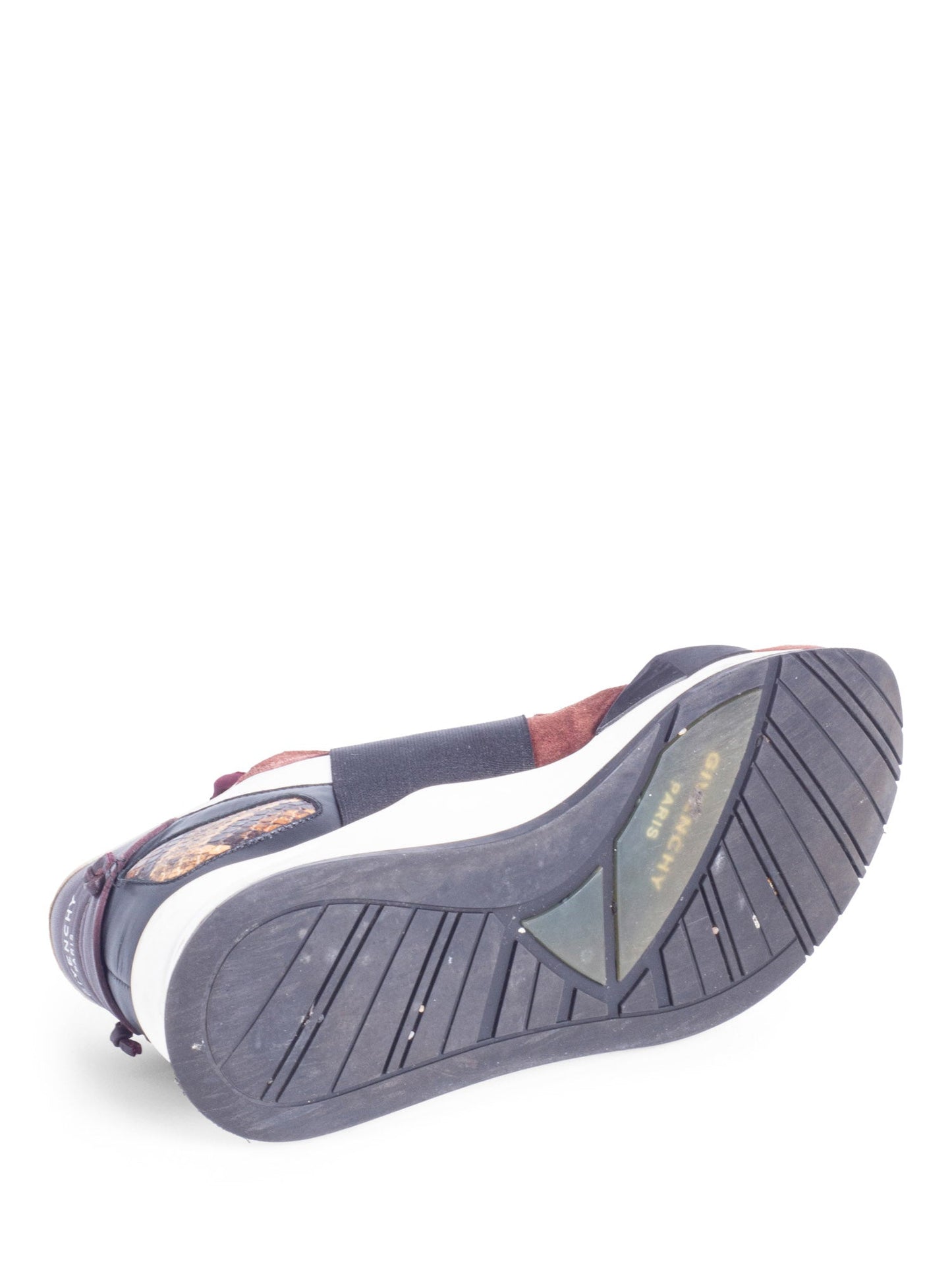 Givenchy Leather Suede Athletic Trainers Multicolor