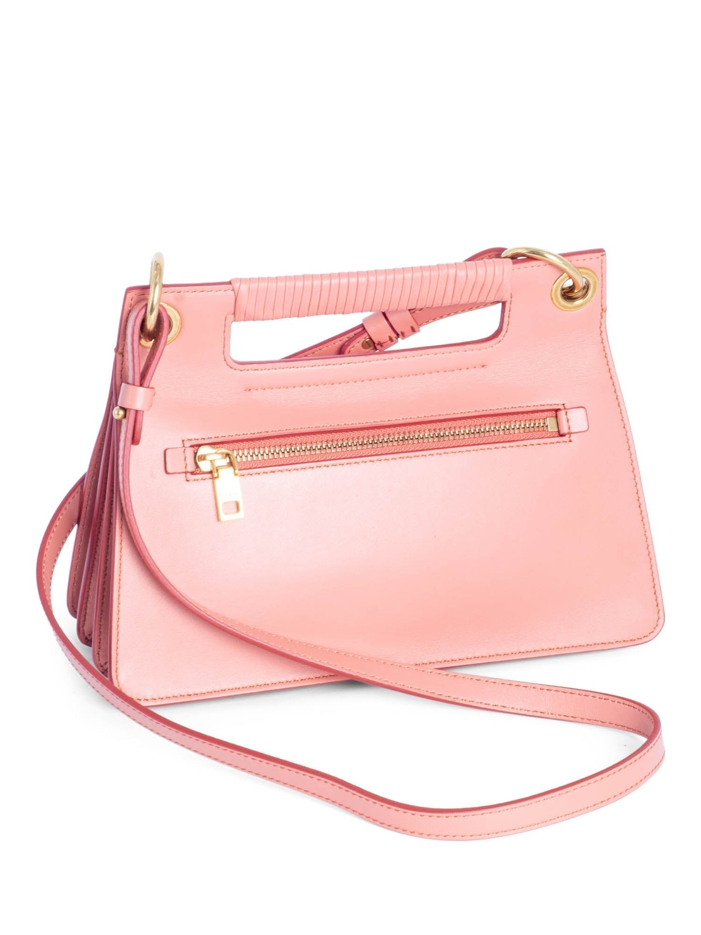 Givenchy Leather Terracotta Messenger Bag Blush Pink