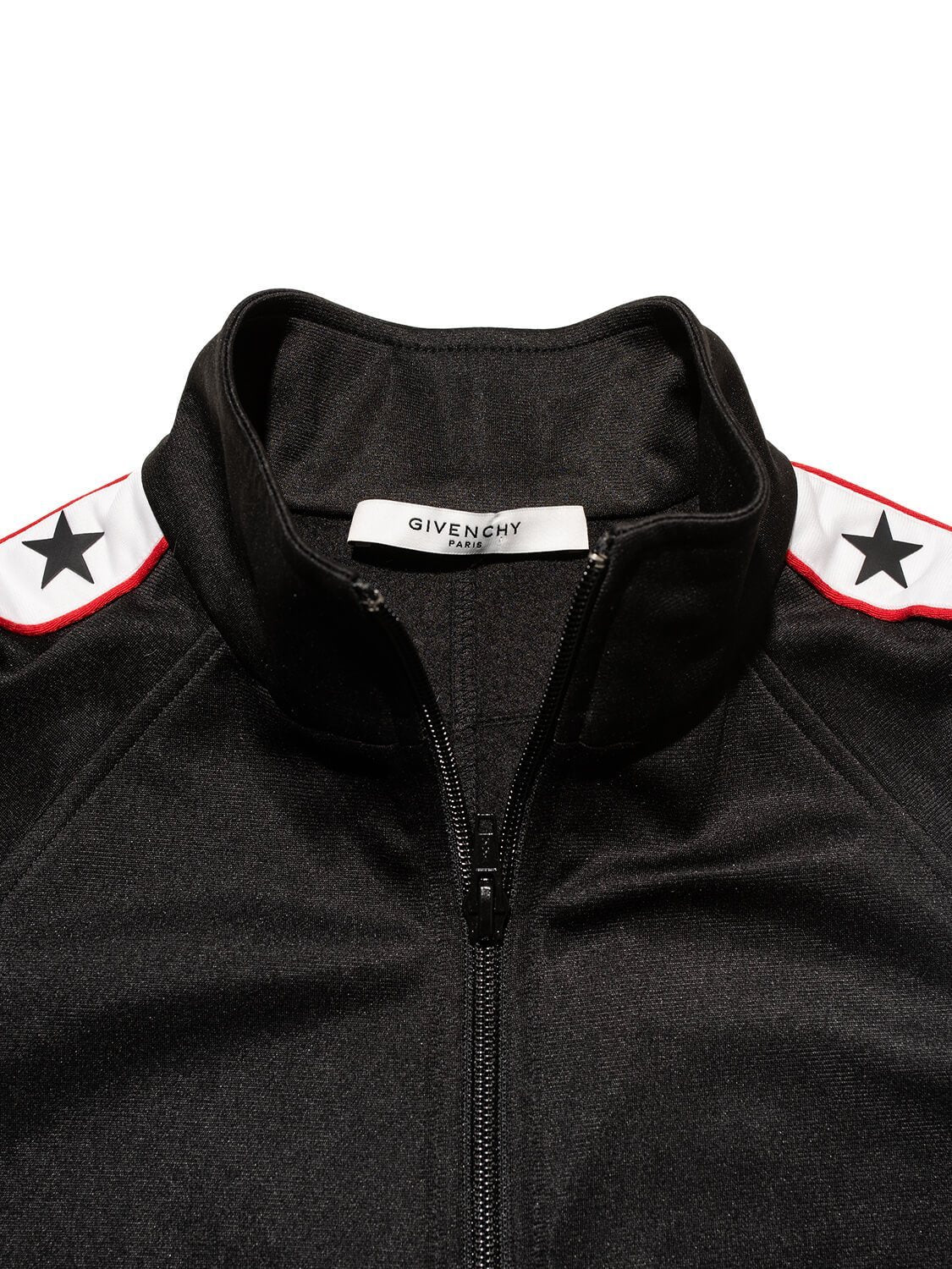 Givenchy Logo Taped Track Jacket Black