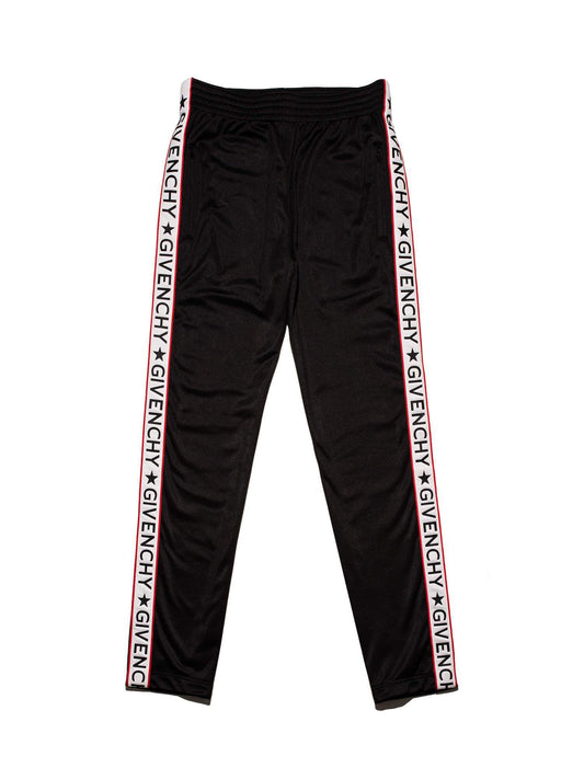 Givenchy Logo Taped Track Pants Black