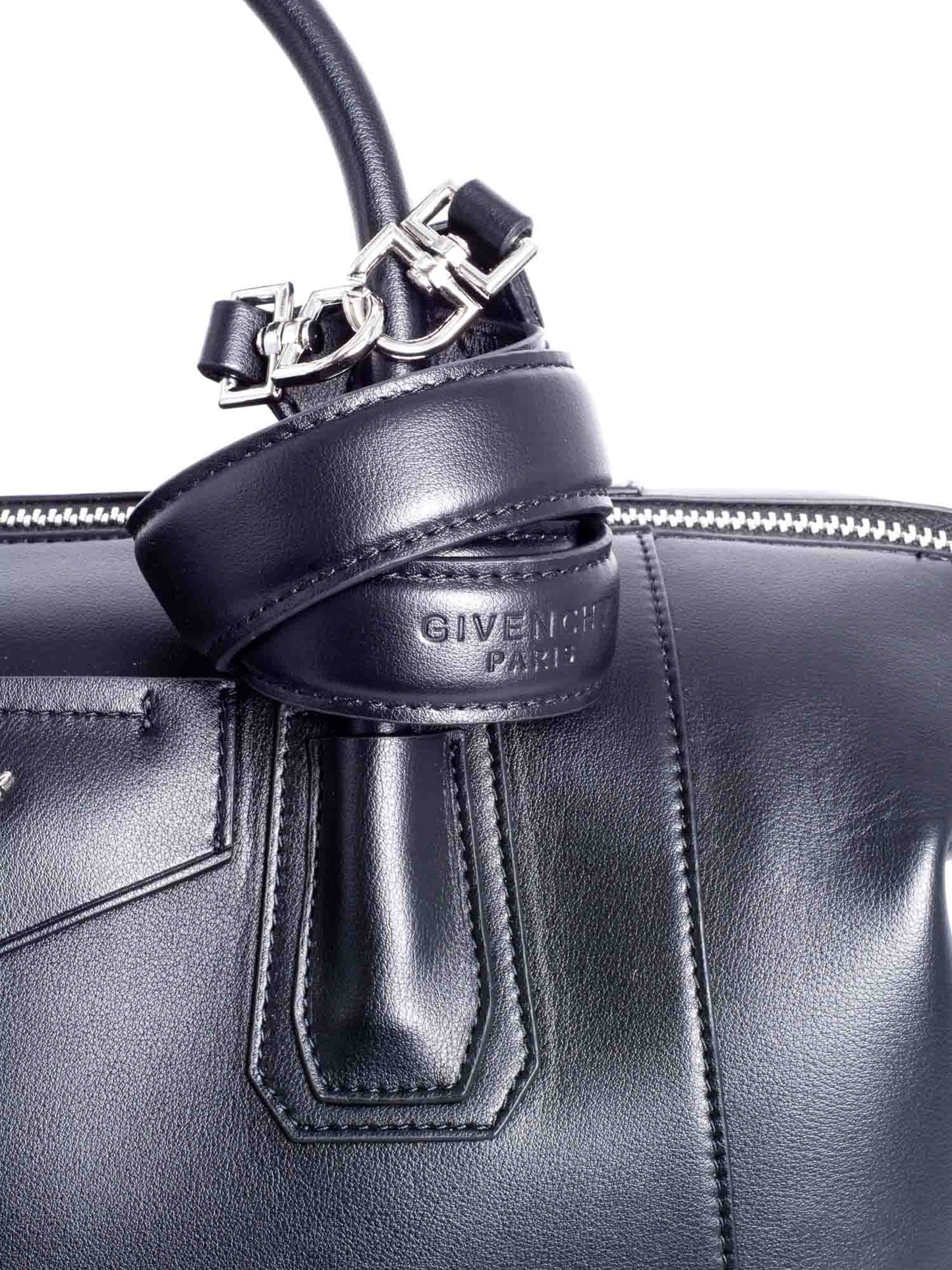 Givenchy Soft Leather Large Antigona Bag Black