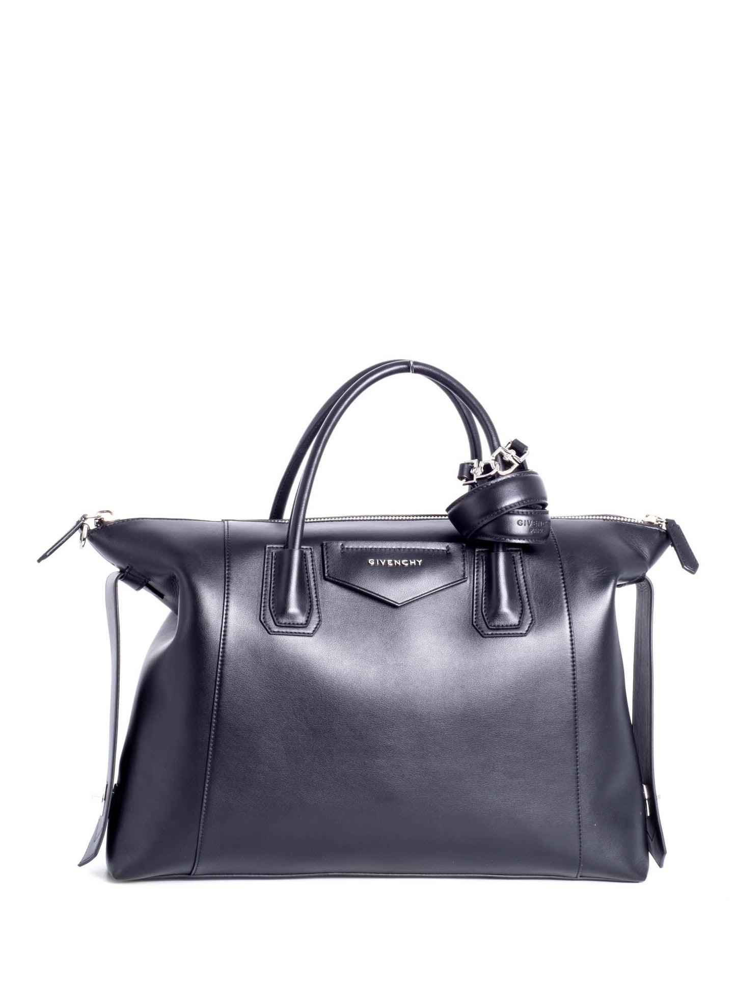 Givenchy Soft Leather Large Antigona Bag Black