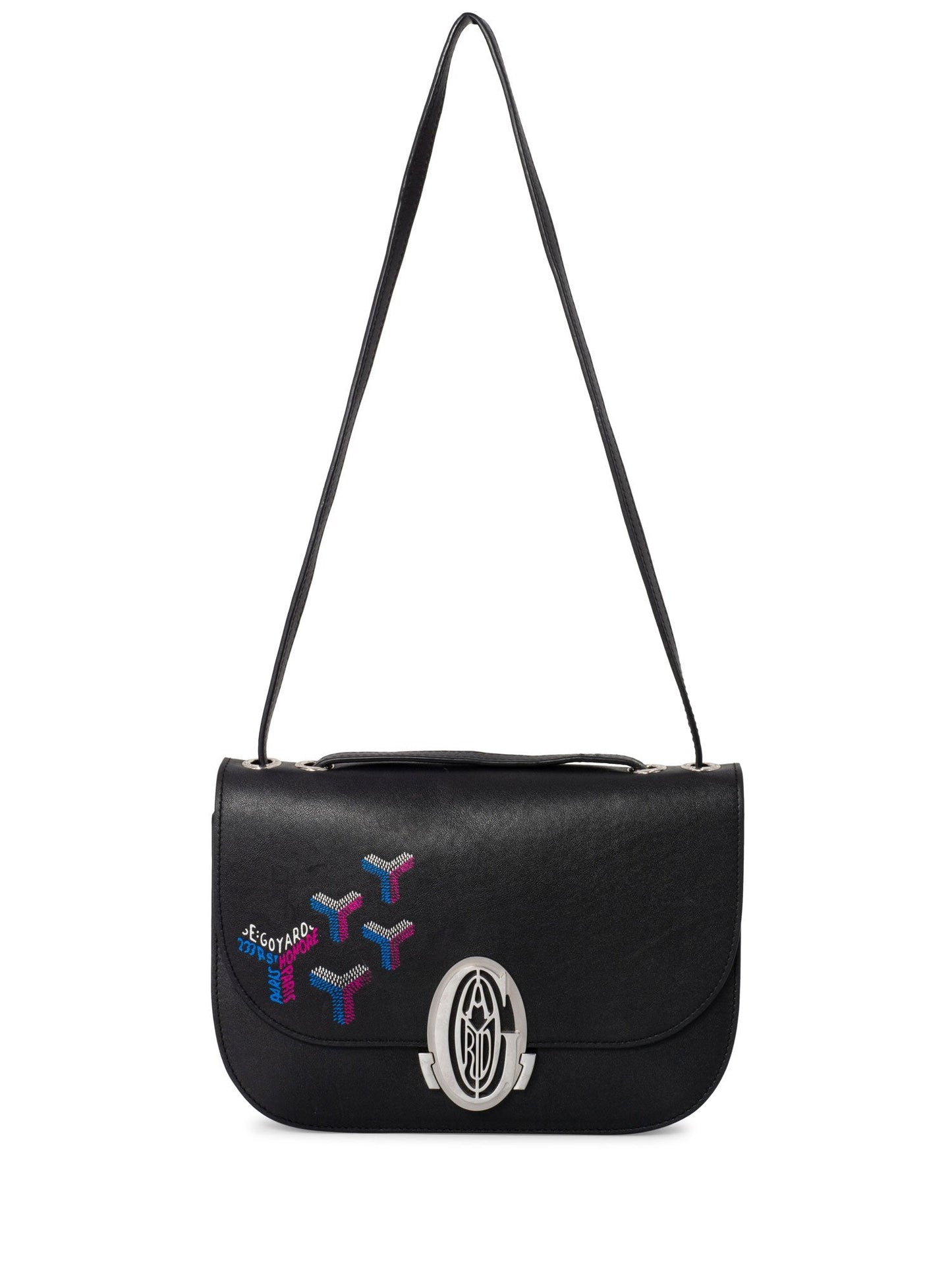 Goyard Leather Special Edition 233 Bag Black