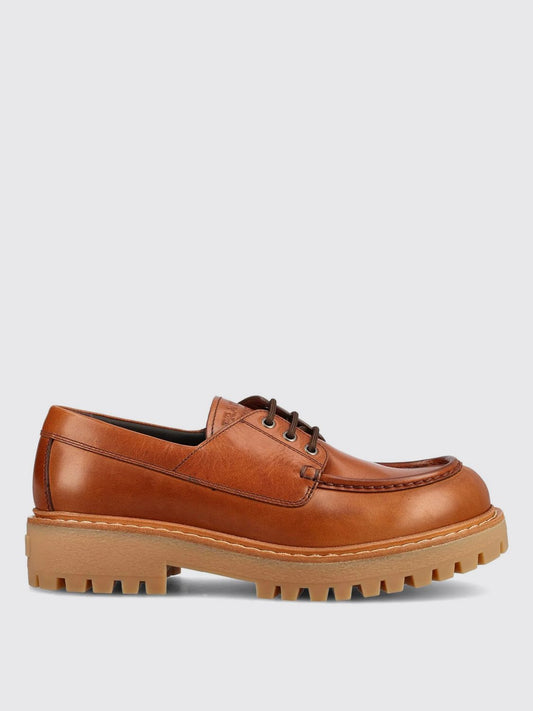 Prada Brogue Shoes Men Brown