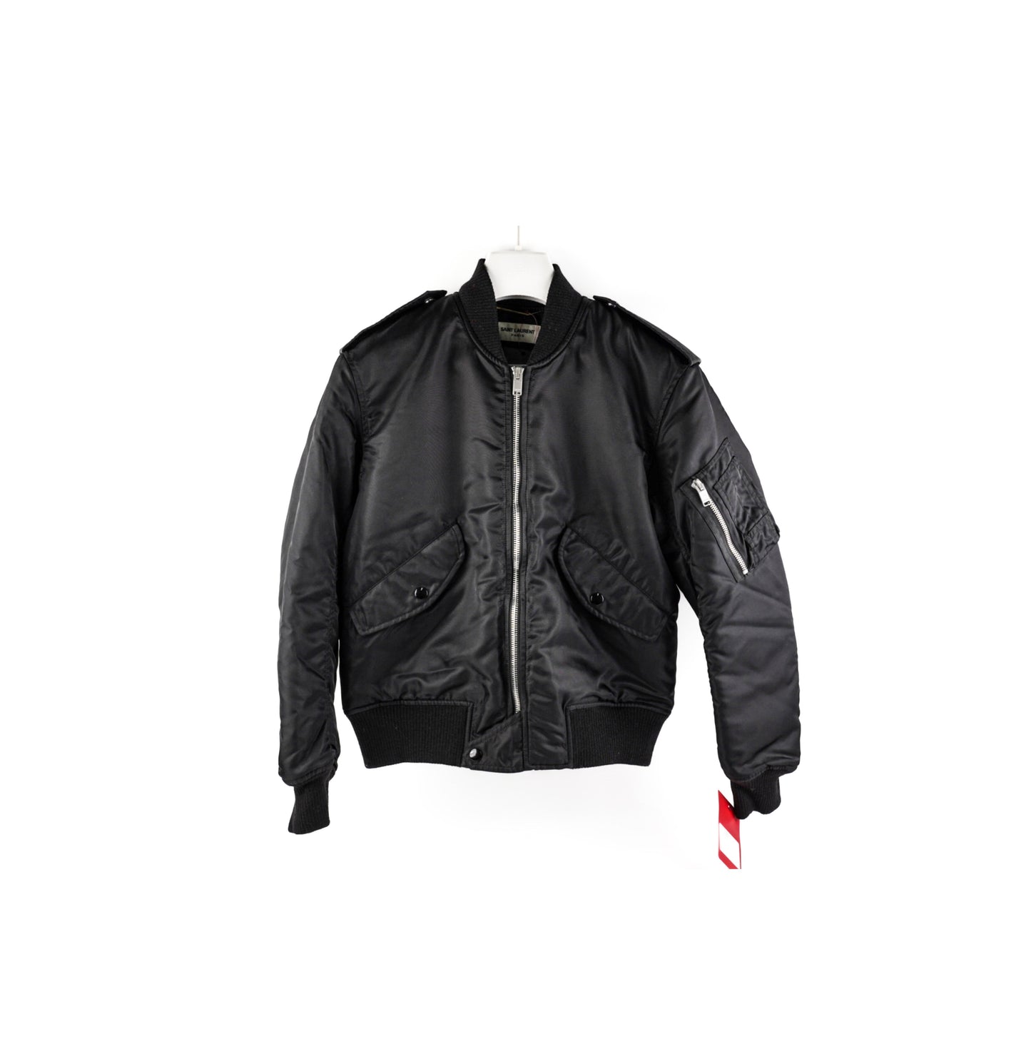 Saint Laurent Bomber Jacket Black Size 38