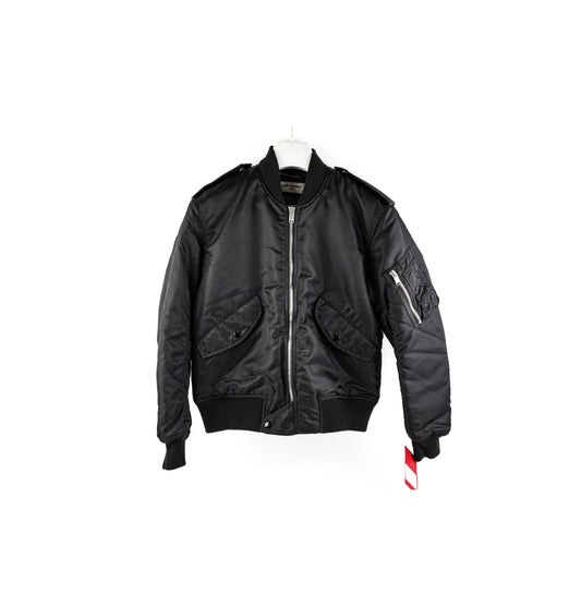 Saint Laurent Bomber Jacket Black Size 38