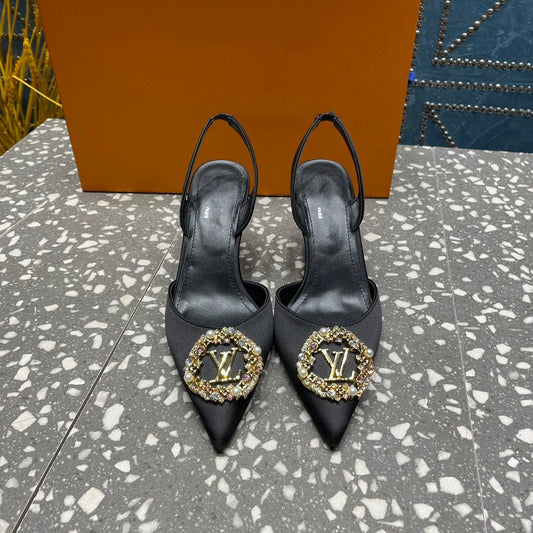 Louis Vuitton MET SLINGBACK PUMP BLACK