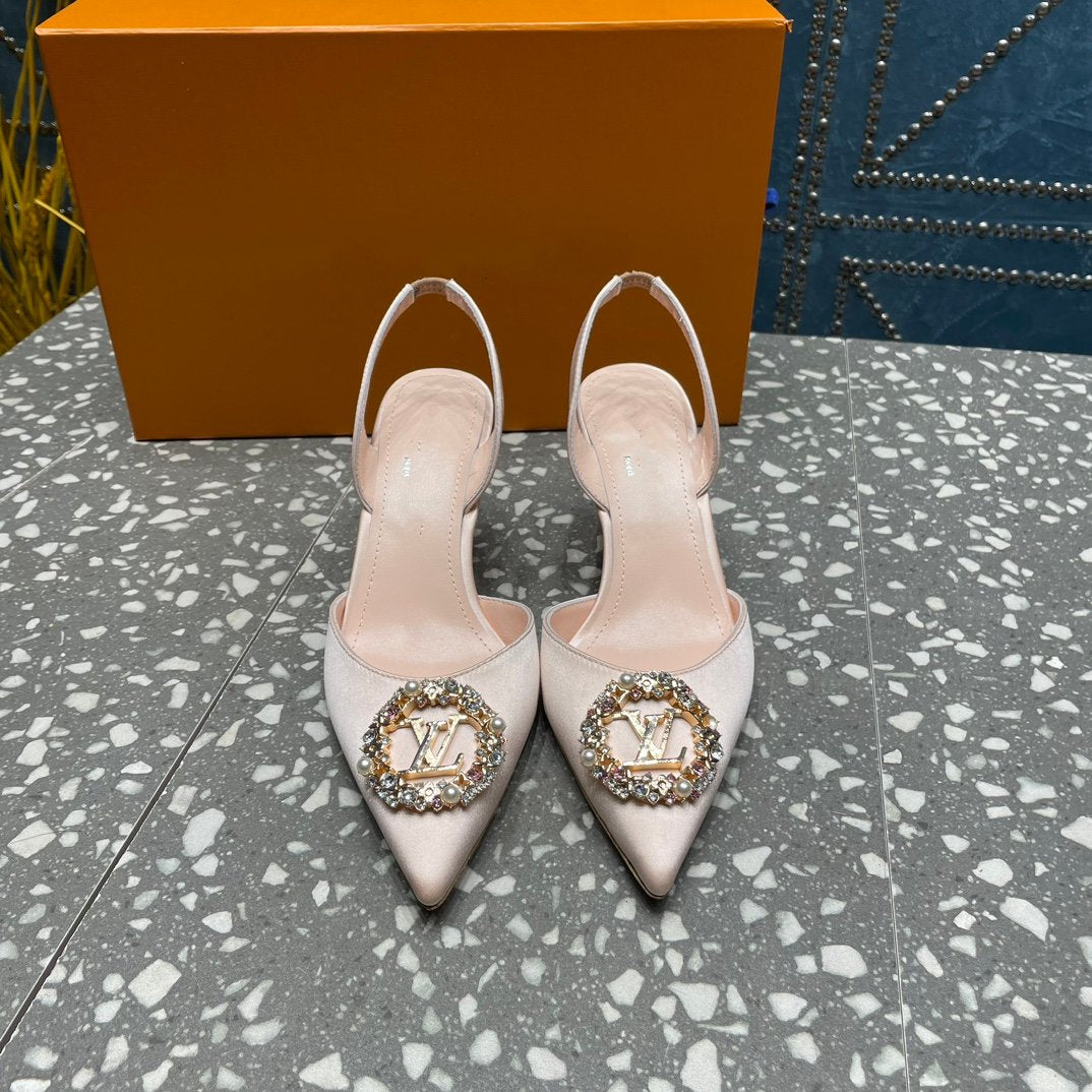 Louis Vuitton MET SLINGBACK PUMP BEIGE