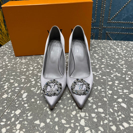 Louis Vuitton MET SLINGBACK PUMP GREY