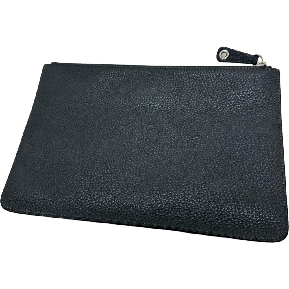 Fendi Leather Clutch Bag 7N0078