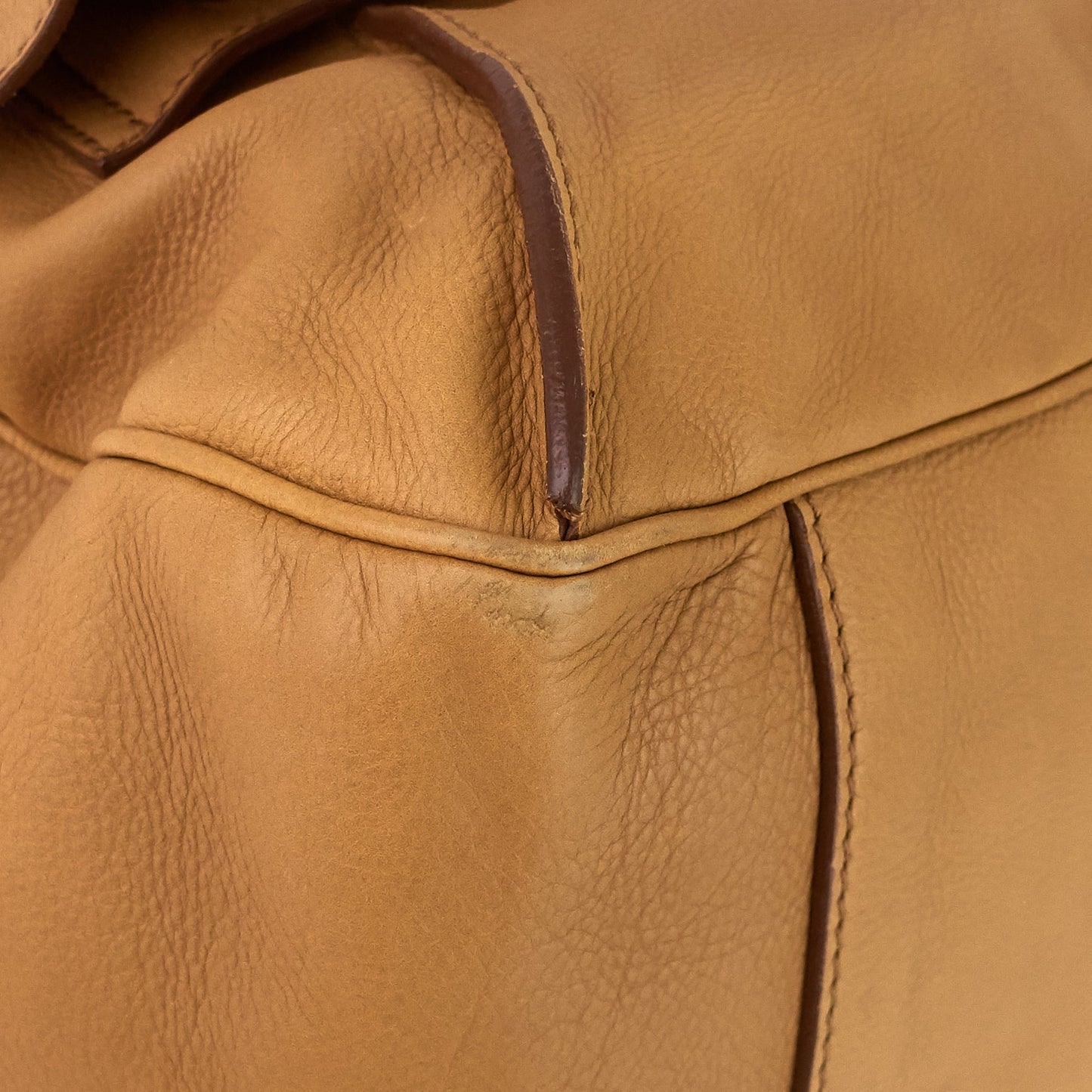 CELINE Ball Lock Leather  Bag