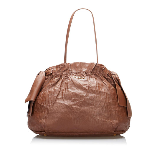 Prada Bow Nappa Bag (SHG-iwvHM7)