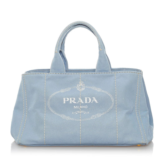 Prada Canapa Logo Canvas Handag (SHG-30765)