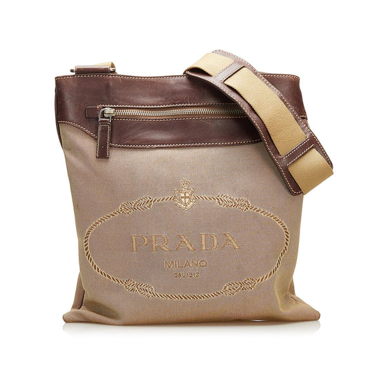 Prada Canapa Logo Crossbody (SHG-35228)