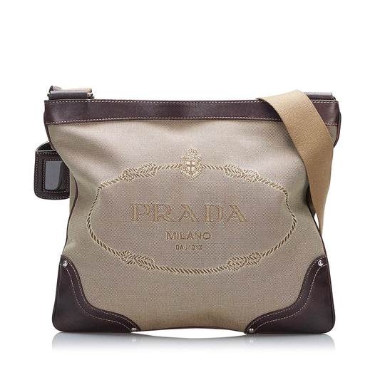 Prada Canapa Logo Crossbody (SHG-r8TDpR)