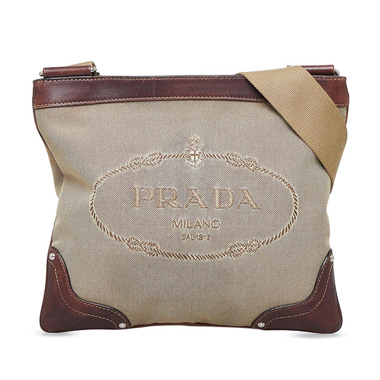 Prada Canapa Logo Crossbody (SHG-bt7jmG)