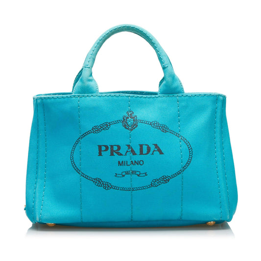 Prada Canapa Logo Handbag (SHG-35201)