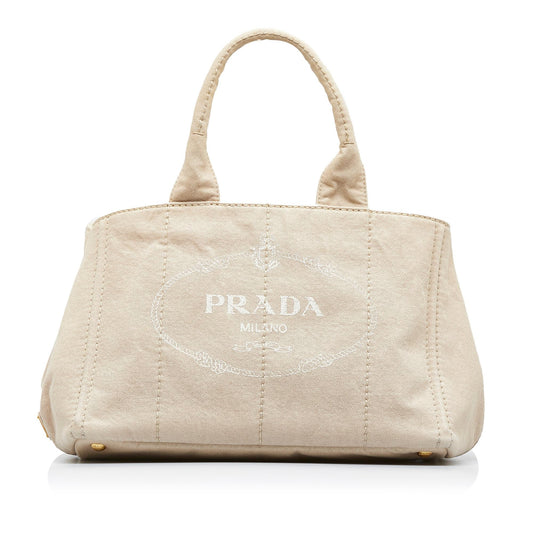 Prada Canapa Logo Handbag (SHG-m9Oadi)