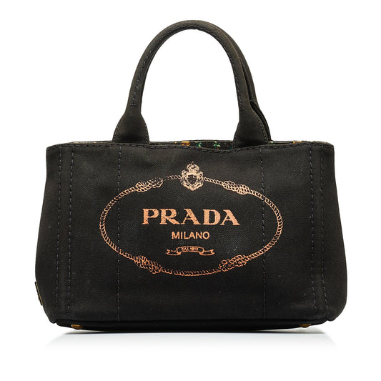 Prada Canapa Logo Handbag (SHG-41D8kX)