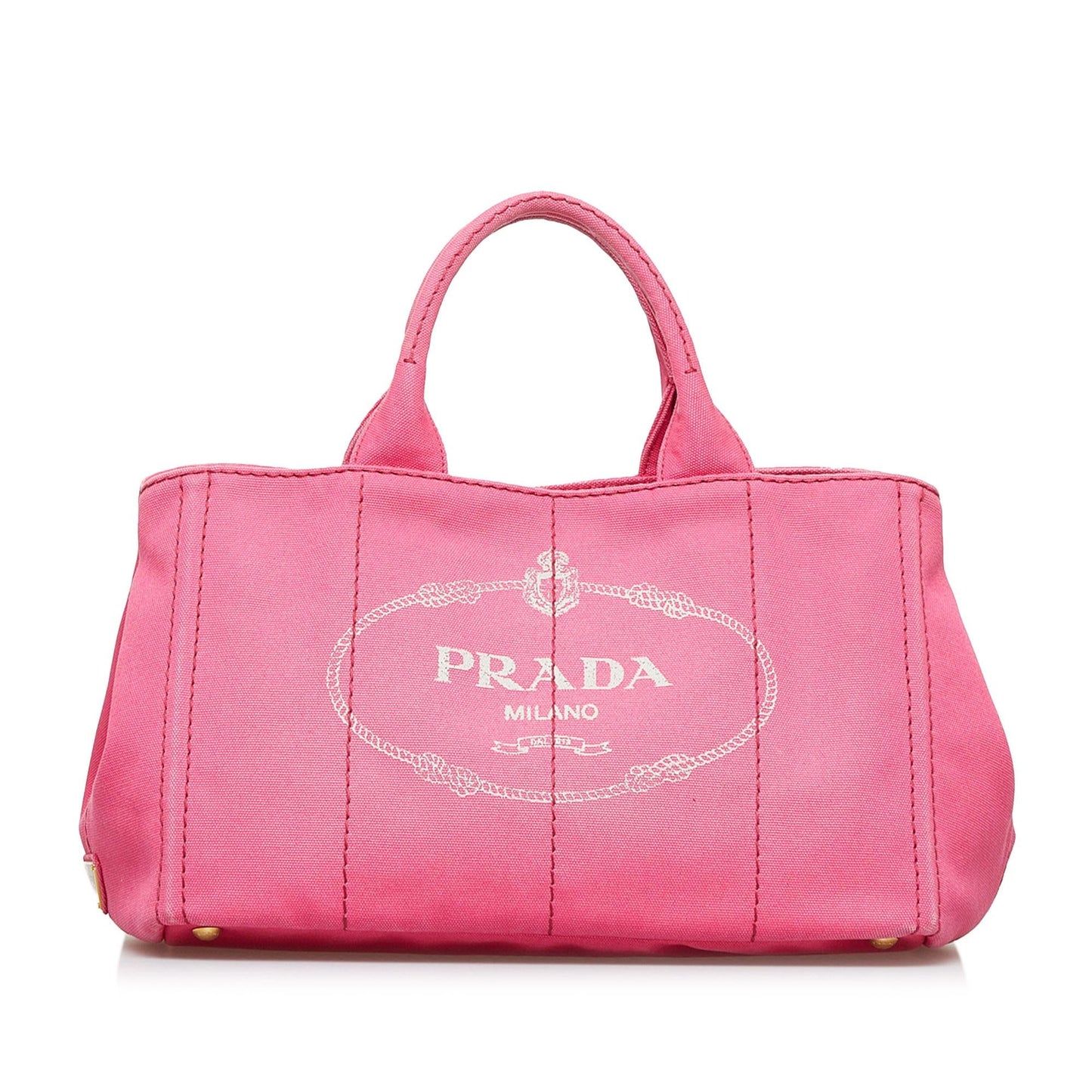 Prada Canapa Logo Satchel (SHG-s2e52z)