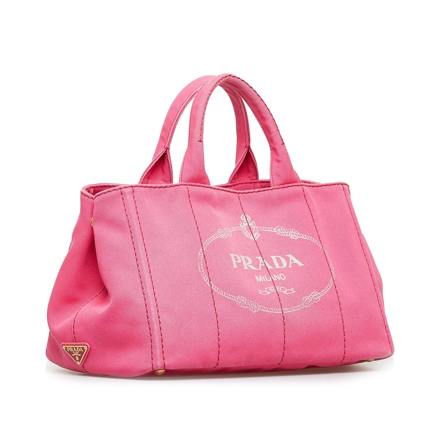 Prada Canapa Logo Satchel (SHG-s2e52z)