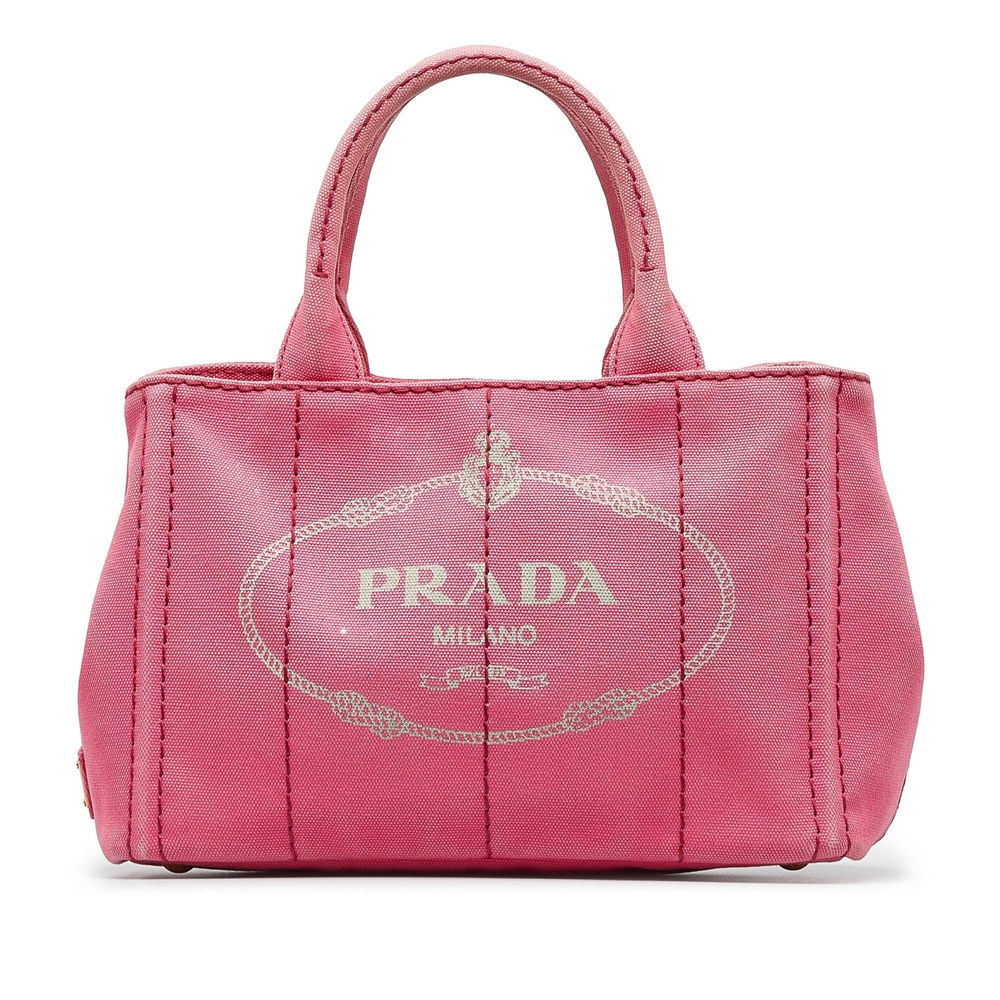 Prada Canapa Logo Satchel (SHG-0YFoA8)
